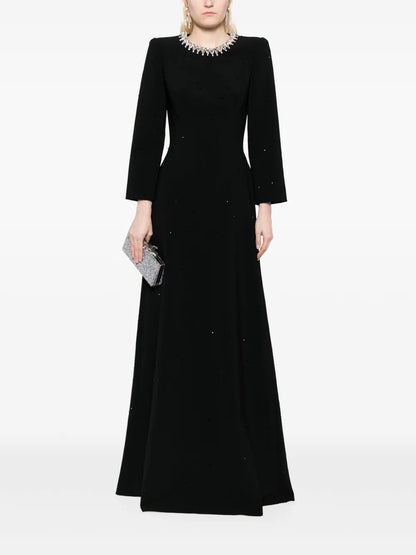 Mars Crepe Gown