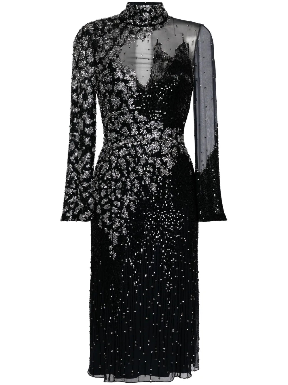Starman Sequin-Embellished Midi Dress