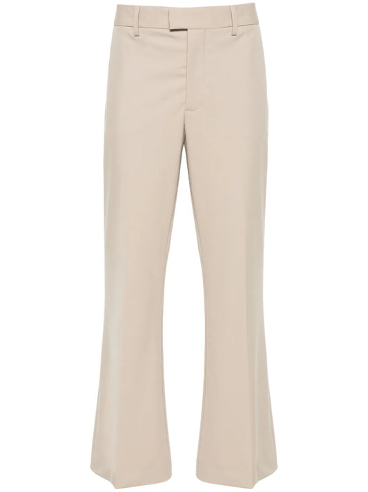 Wharton Cropped Flared Trousers