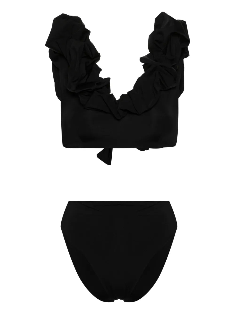 Ruffled Bikini Set