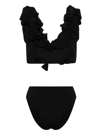 Ruffled Bikini Set