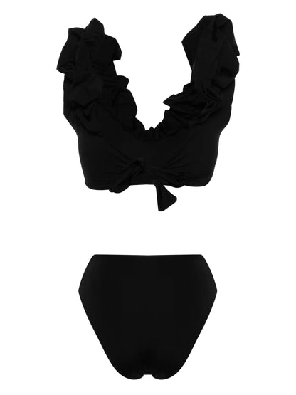 Ruffled Bikini Set