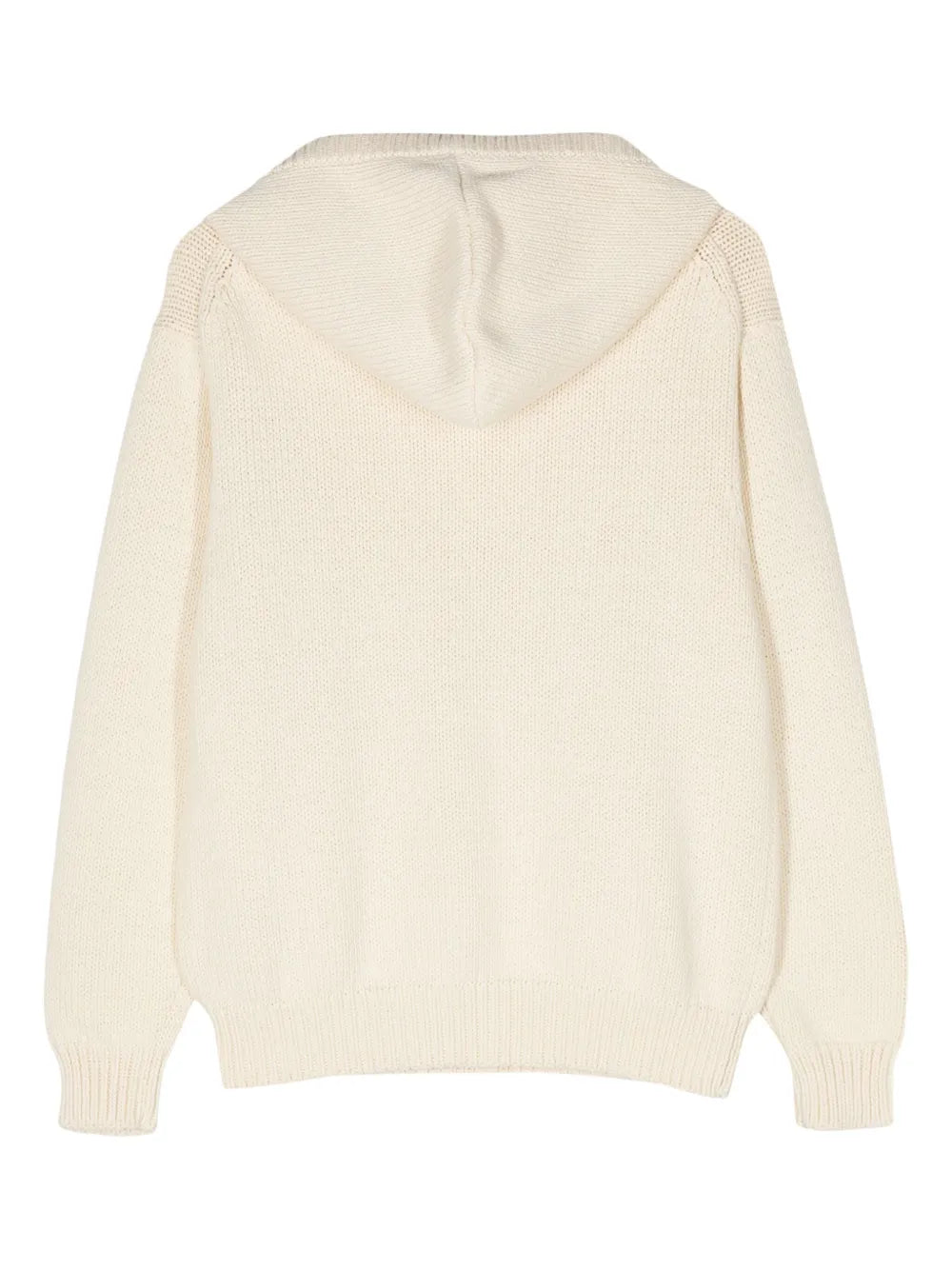 Chunky-Knit Hooded Jumper