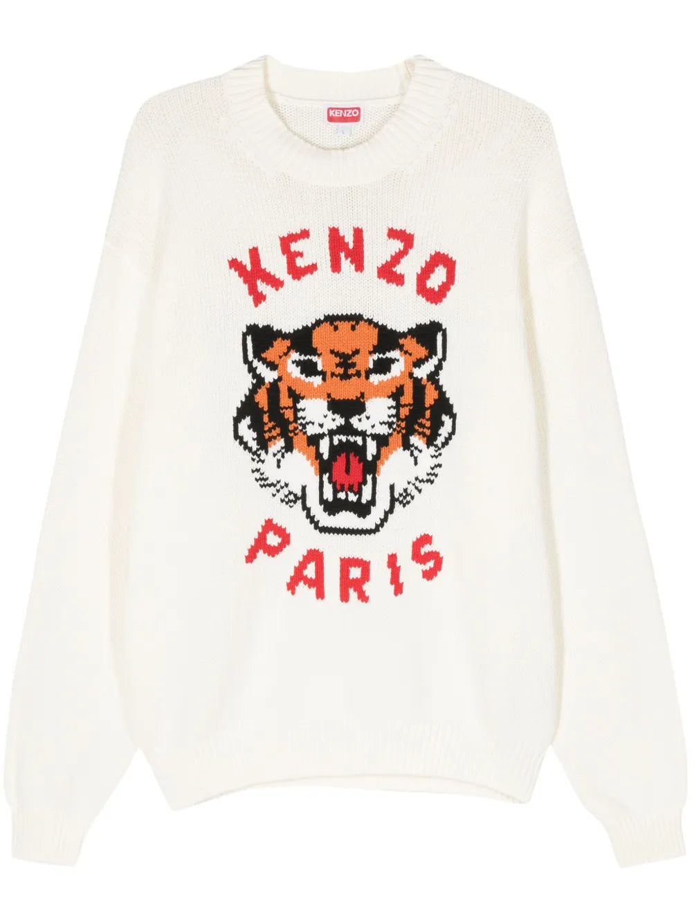 Lucky Tiger Cotton-Blend Sweatshirt