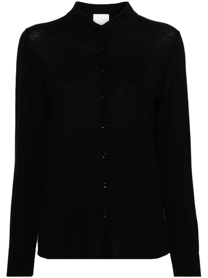 Ribbed Virgin-Wool Cardigan
