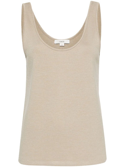 Sleeveless Knitted Top