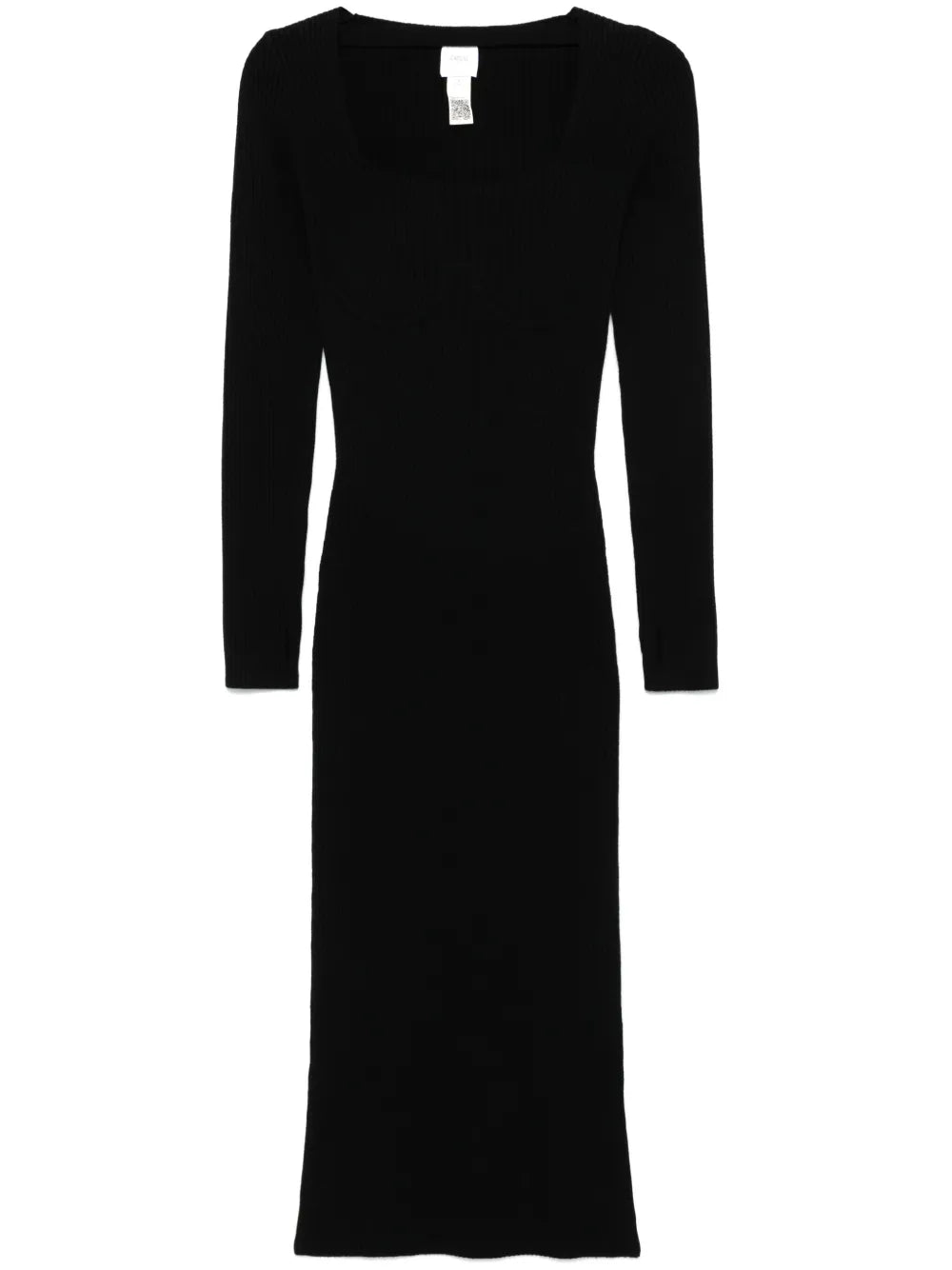 Corset Ribbed Maxi Dress