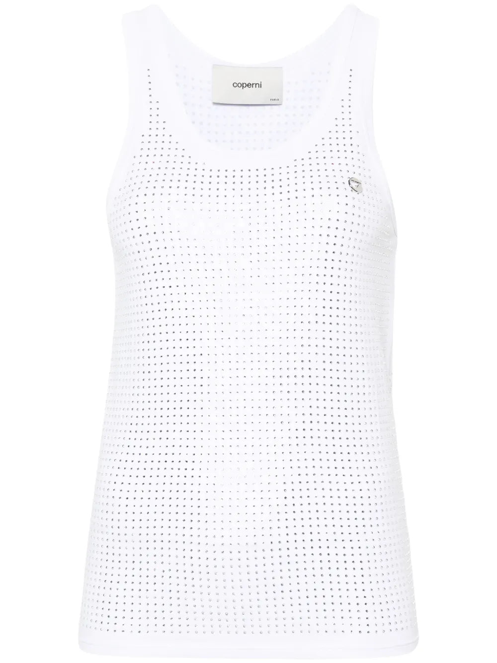Rhinestone-Embellished Top