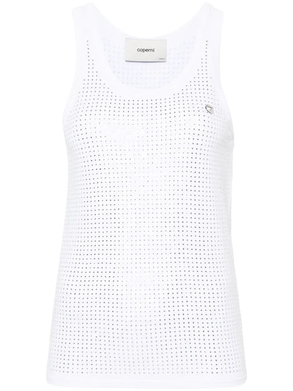 Rhinestone-Embellished Top