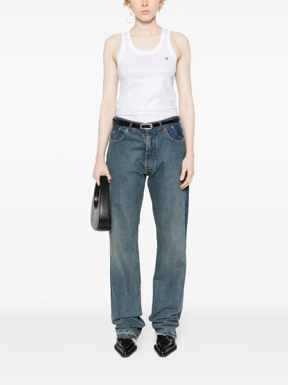 Rhinestone-Embellished Top