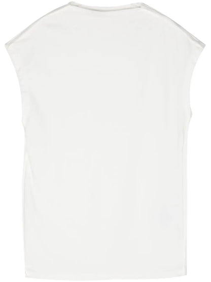 Straight-Neck Tank Top