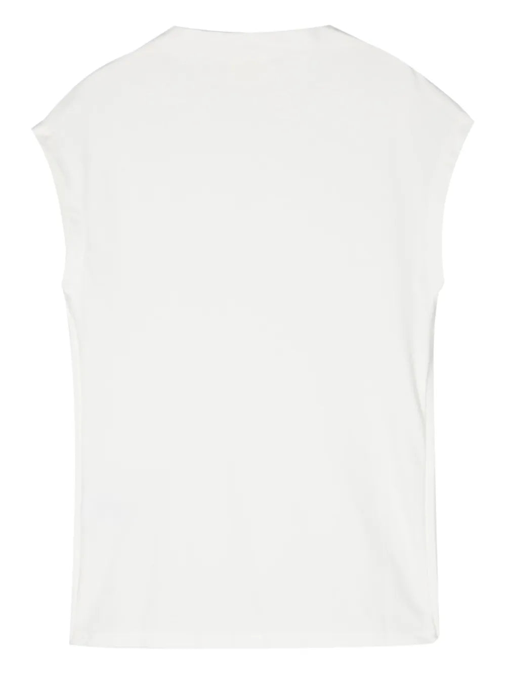 Straight-Neck Tank Top