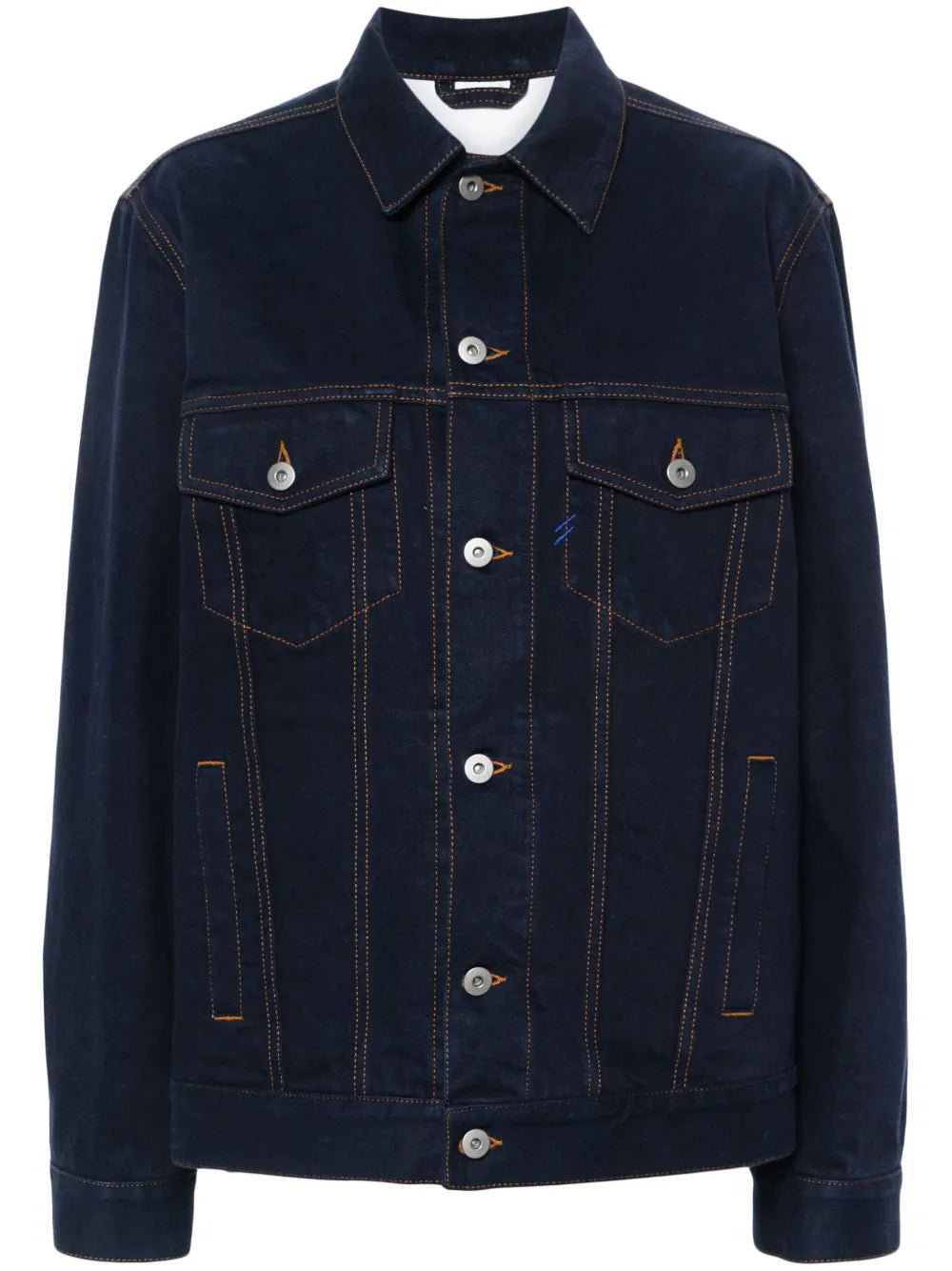 Logo-Patch Denim Jacket