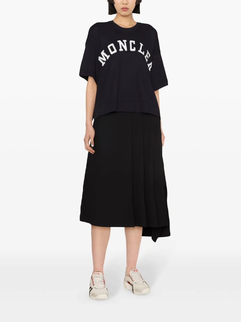 Logo-Patches Cotton T-Shirt
