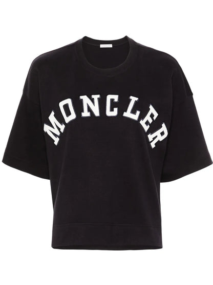 Logo-Patches Cotton T-Shirt