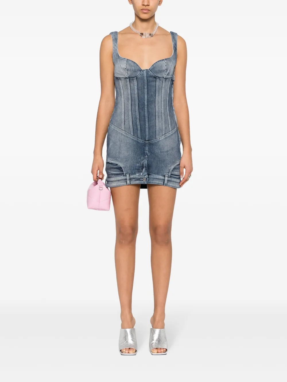 Upside Down Denim Dress