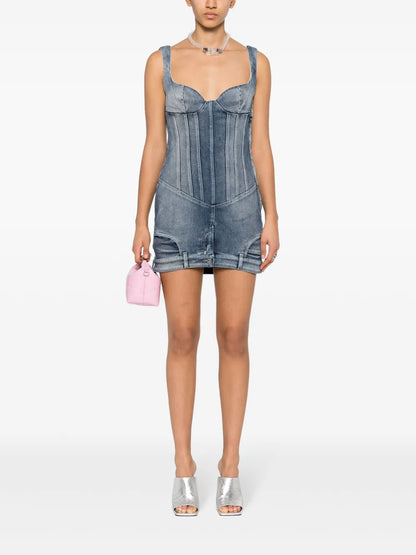 Upside Down Denim Dress