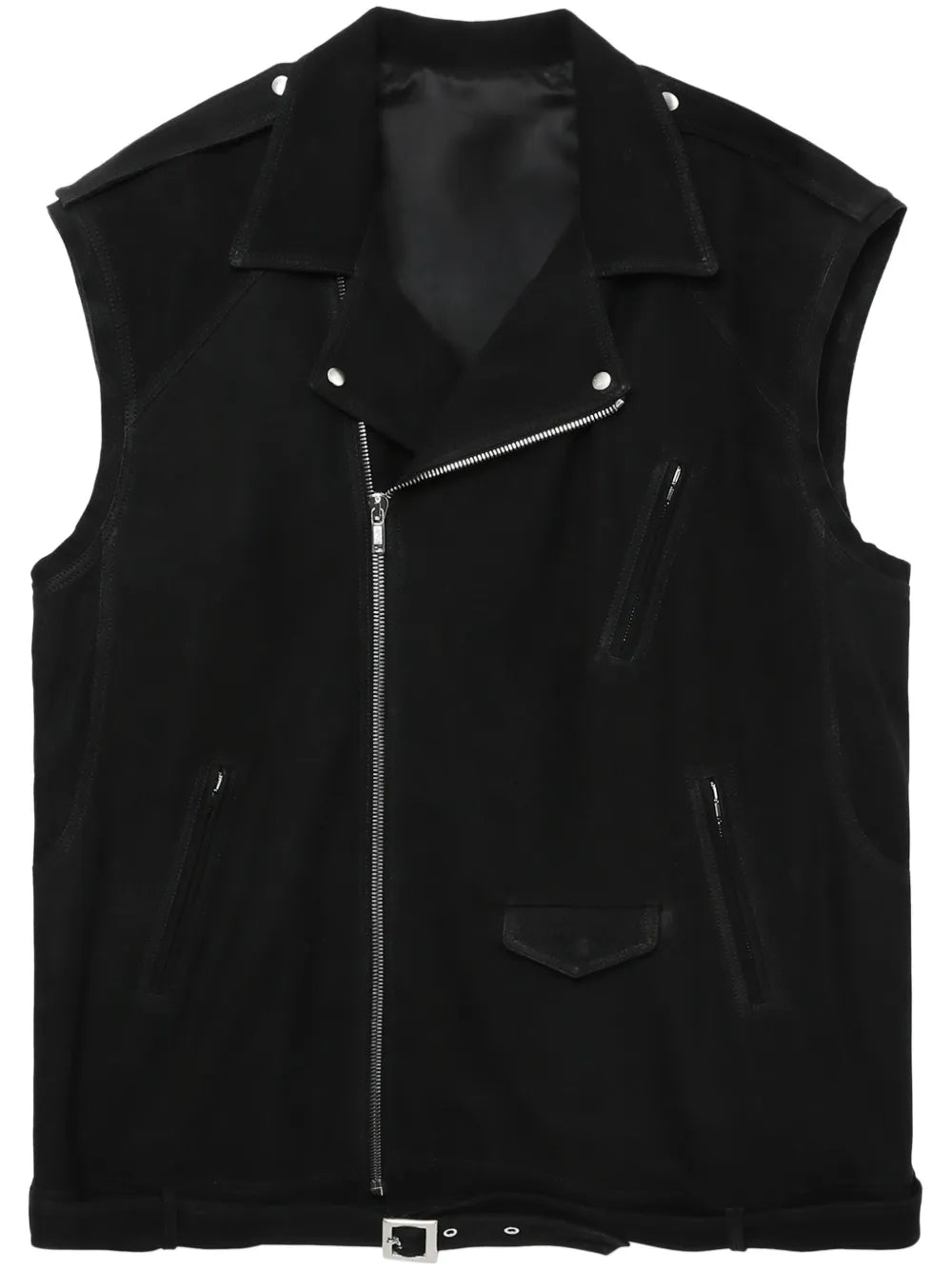 Leather Biker Vest