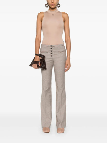 Tailored Checked Trousers