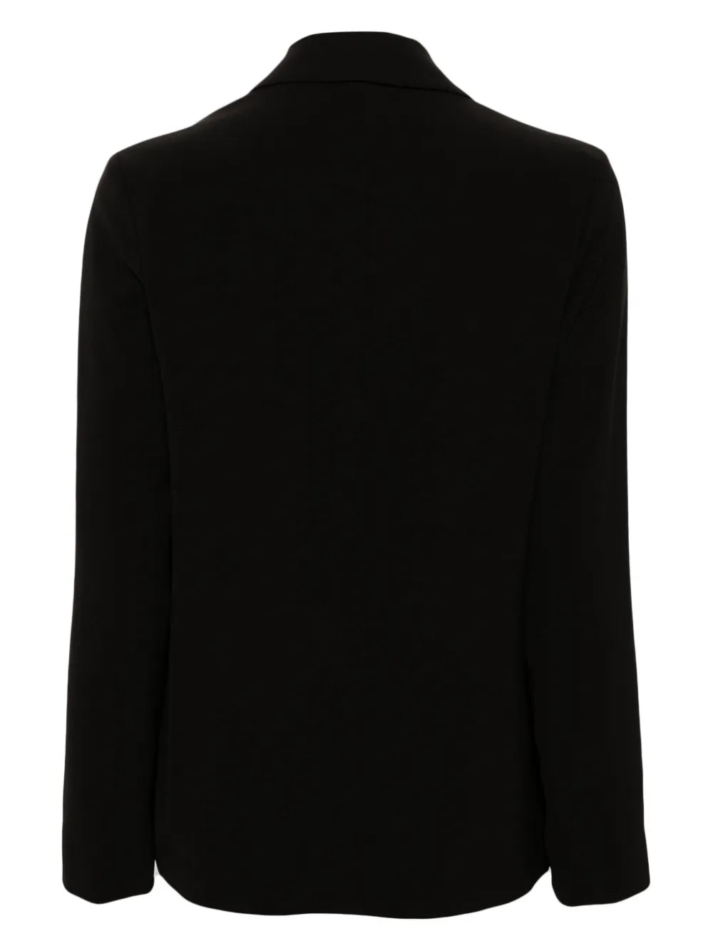 Single-Breasted Crepe Blazer
