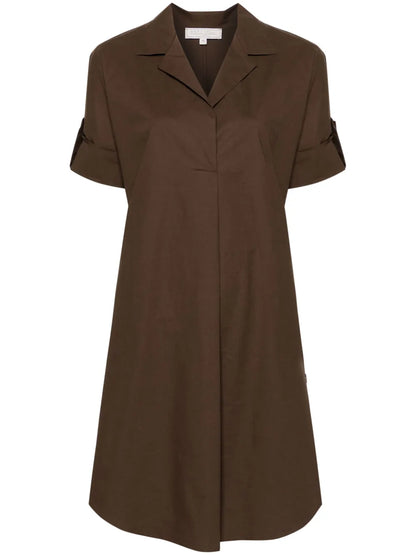 Michela Short-Sleeve Shirtdress