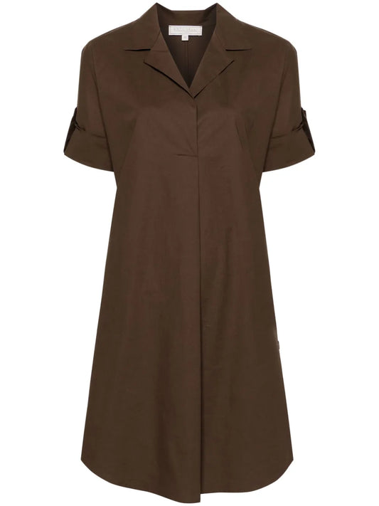 Michela Short-Sleeve Shirtdress