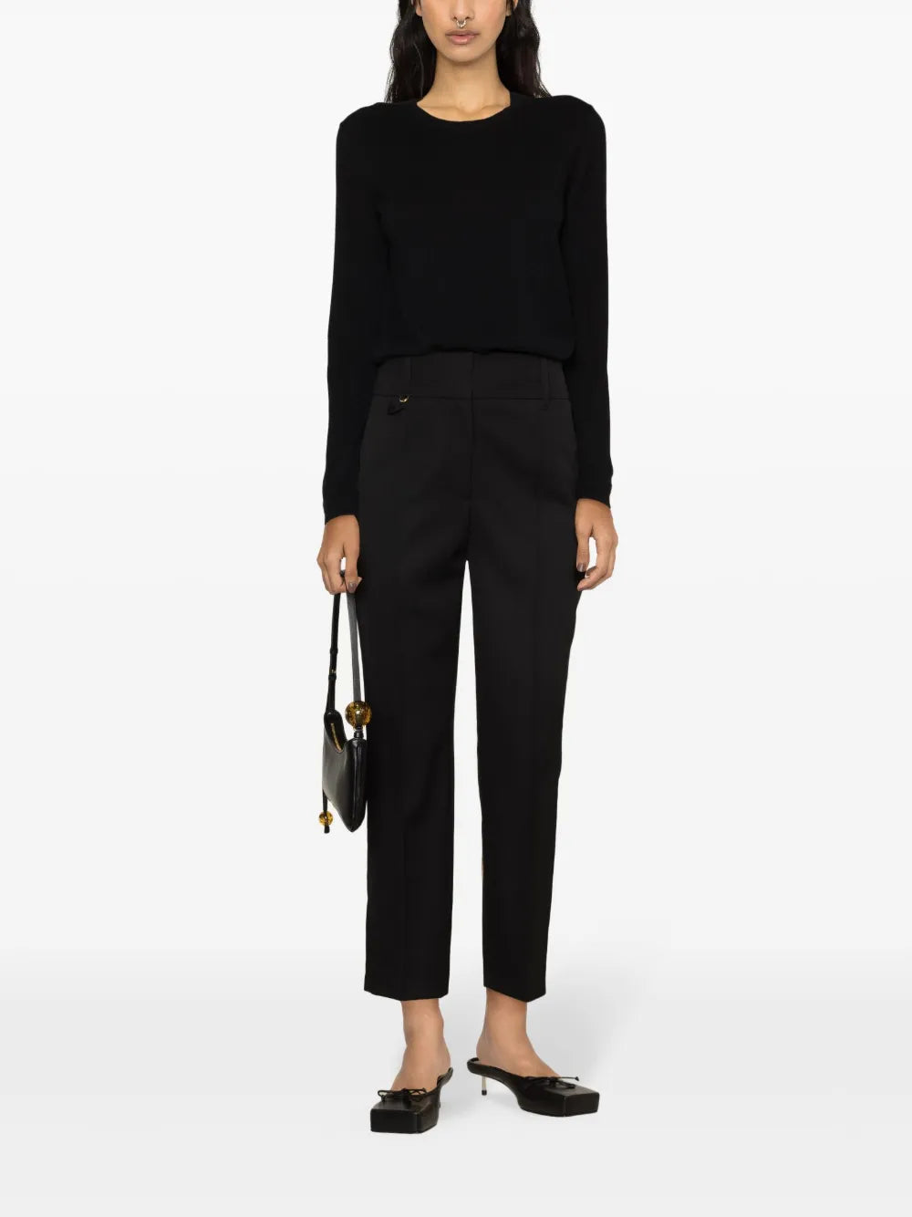 Le Pantalon Court Cropped Trousers