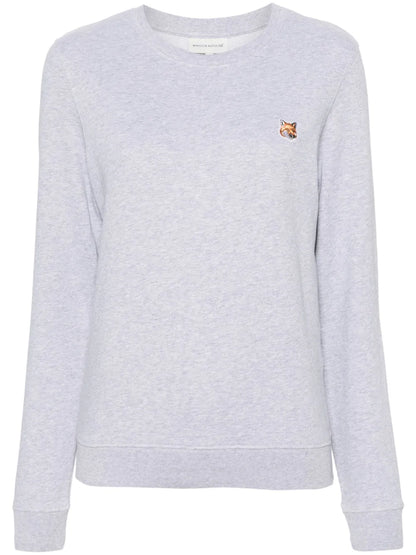 Fox Head Cotton Sweatshirt