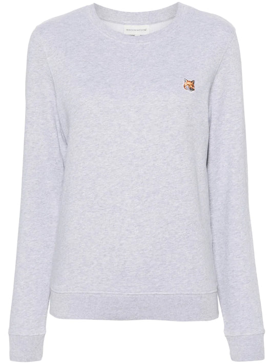 Fox Head Cotton Sweatshirt
