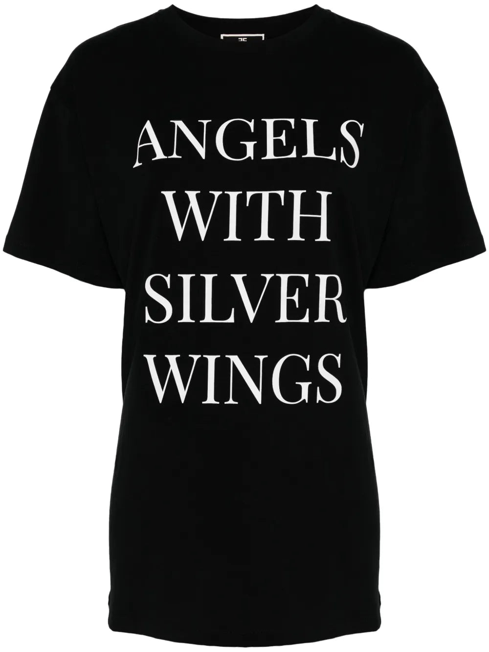 Slogan-Print Cotton T-Shirt