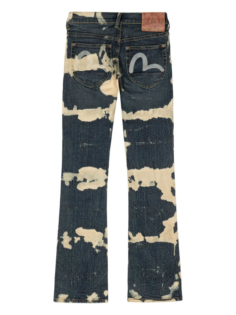 Bleached Bootcut Jeans