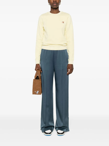 Fox-Motif Cotton Sweatshirt