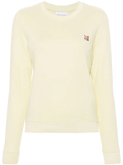 Fox-Motif Cotton Sweatshirt