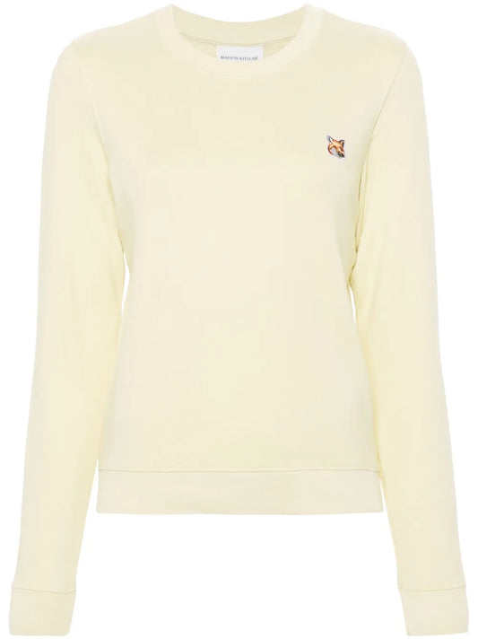Fox-Motif Cotton Sweatshirt