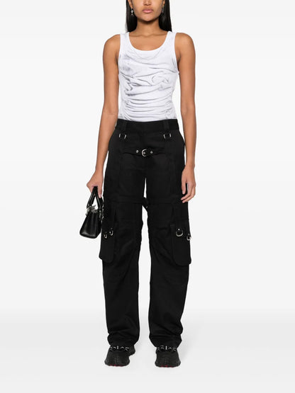 Co Cotton Straight-Leg Trousers
