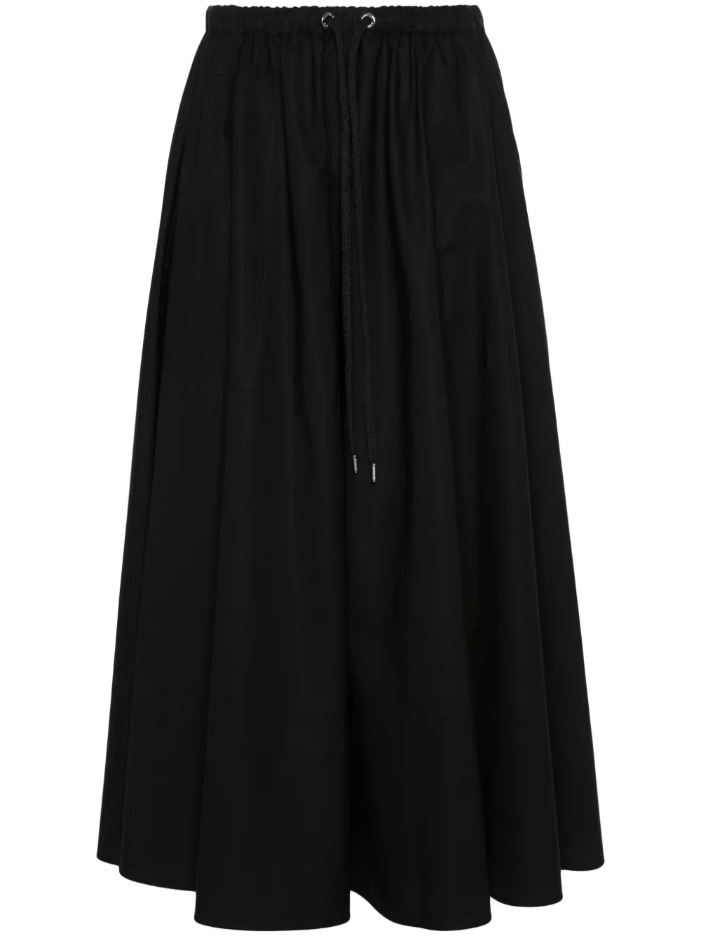 Gabardine Midi Skirt