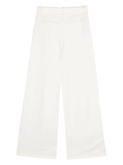 Mid-Rise Wide-Leg Jeans