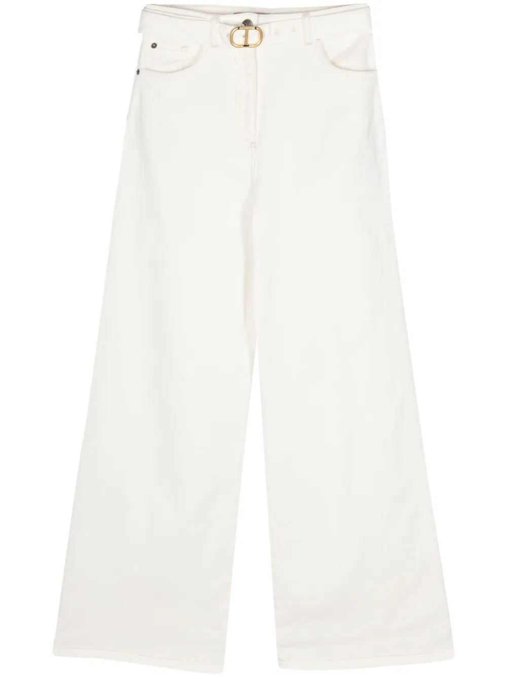 Mid-Rise Wide-Leg Jeans