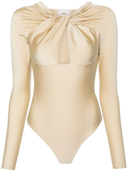 Twisted Cut-Out Bodysuit