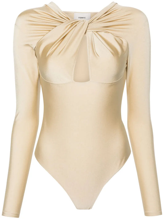 Twisted Cut-Out Bodysuit