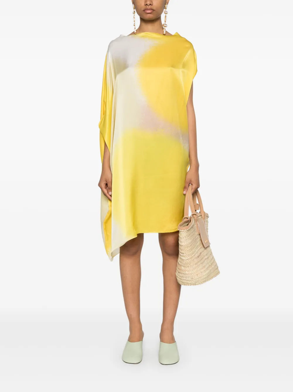 Carla Silk Midi Dress
