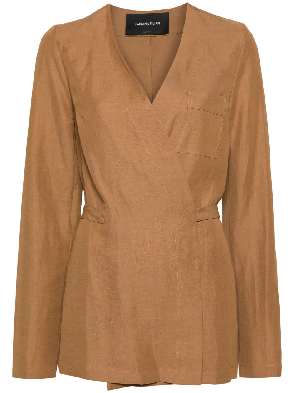 Wraparound Tied Jacket