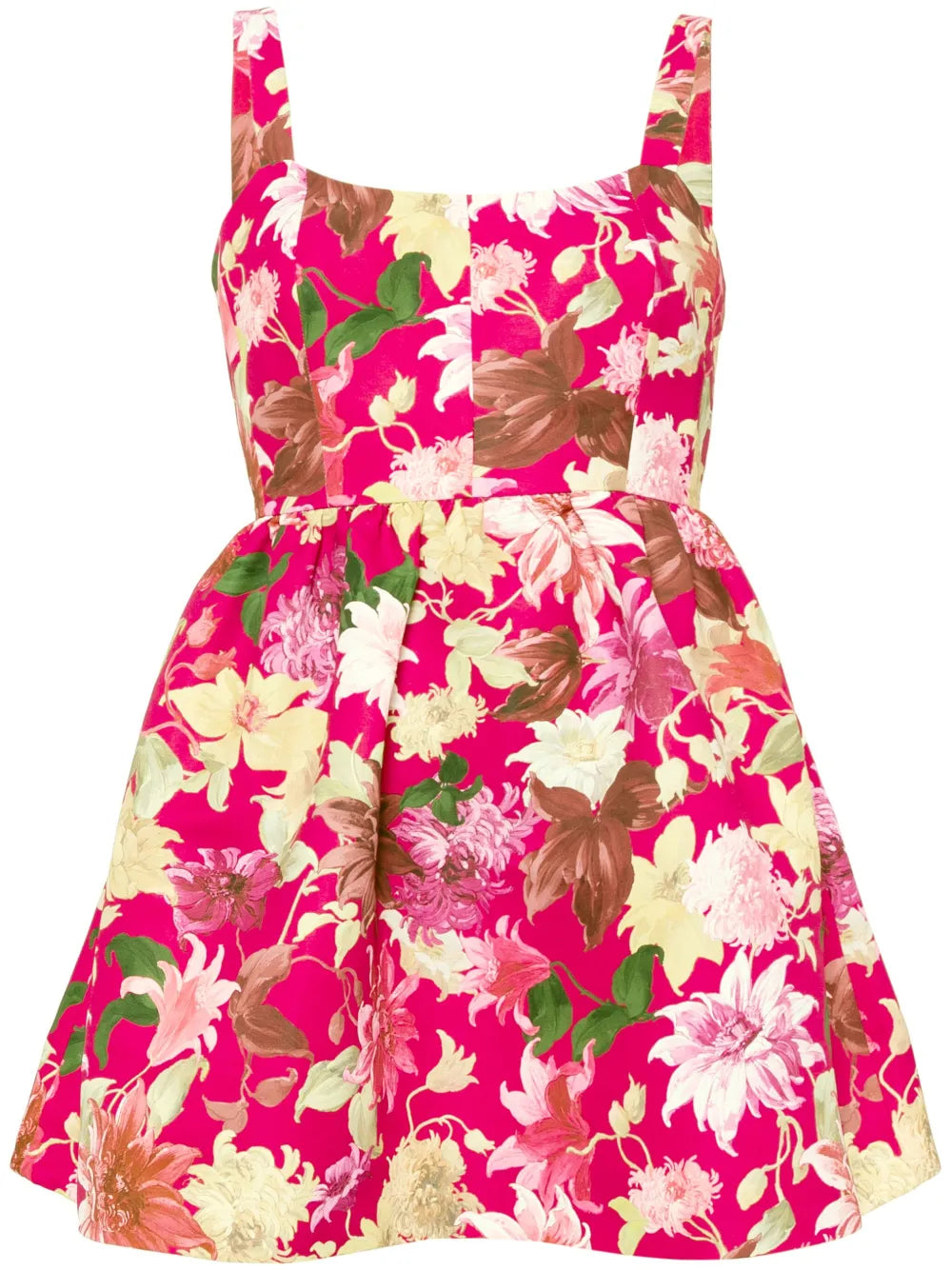Cora Floral-Print Mini Dress