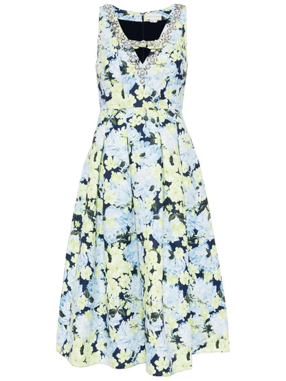 Millie Floral-Print Midi Dress