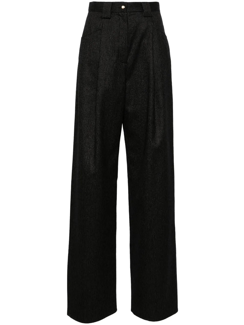 Nuri Pinstriped Straight-Leg Trousers