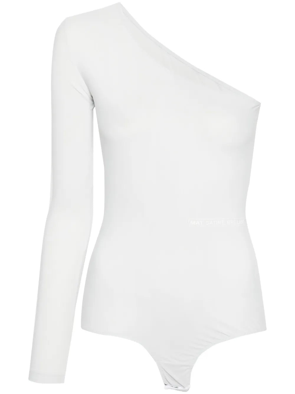 Single-Stitch Asymmetric Bodysuit