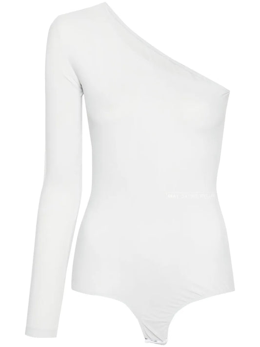 Single-Stitch Asymmetric Bodysuit