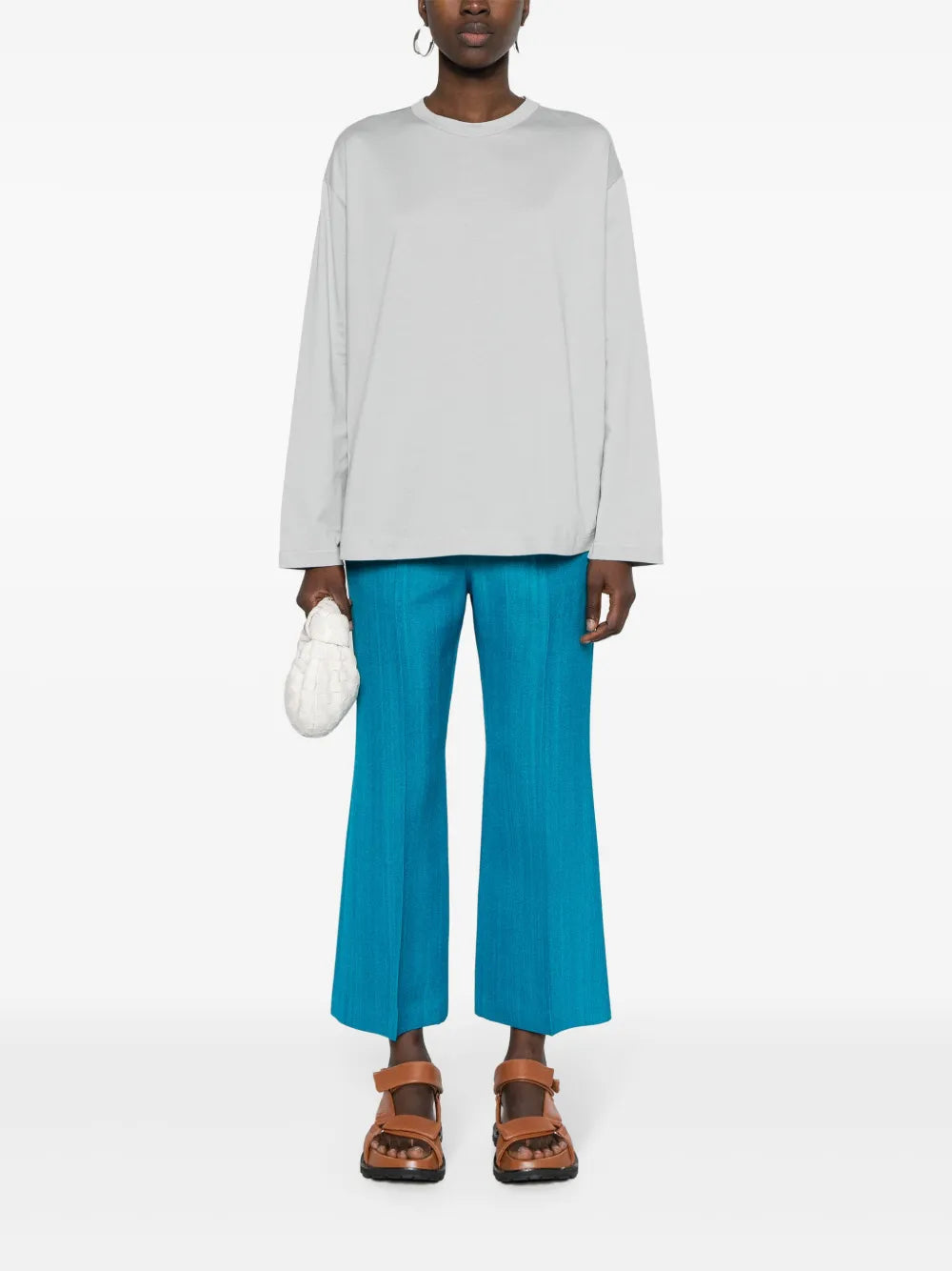 Panelled Long-Sleeve T-Shirt