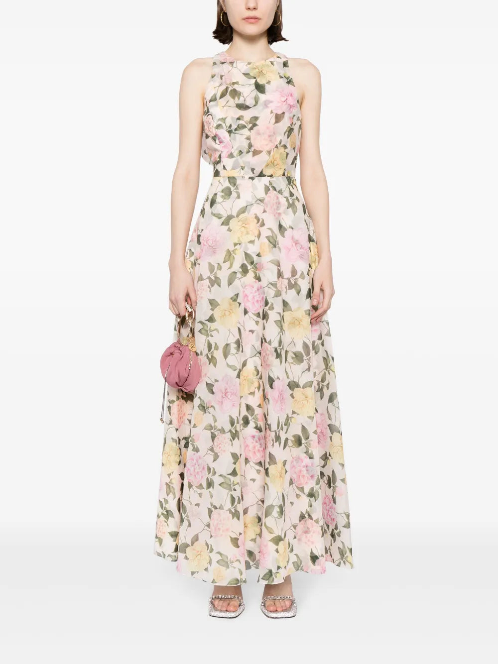 Kate Floral-Print Gown