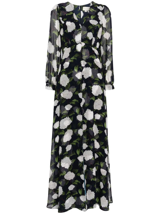 Penny Floral-Print Gown